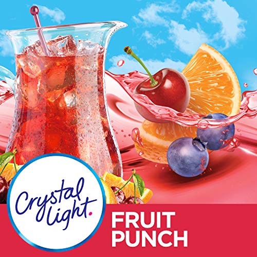 Crystal Light Fruit Punch Drink Mix 72 Pitcher Packets, 12 Pack