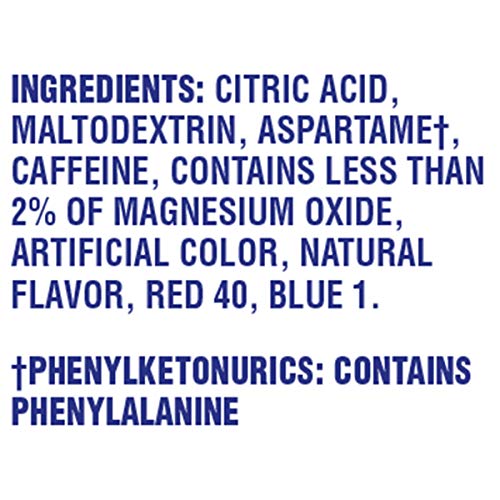 Crystal Light Grape Energy Drink Mix With Caffeine 30 On-The-Go