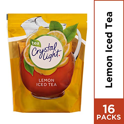 Crystal Light Ice Tea, Natural Lemon, 16 Count