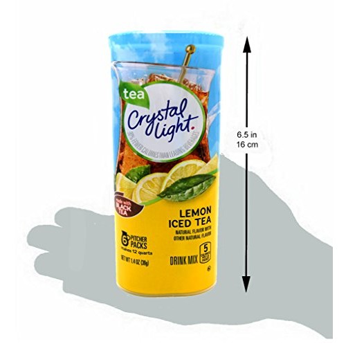 Crystal Light Iced Tea 12 Qt, 1.4-Ounce Packages Pack Of 4