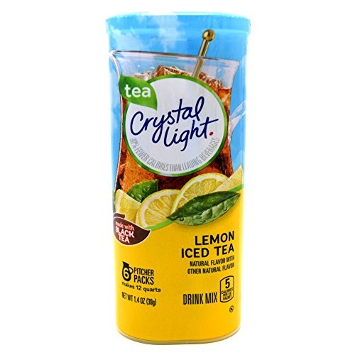 Crystal Light Iced Tea 12 Qt, 1.4-Ounce Packages Pack Of 4