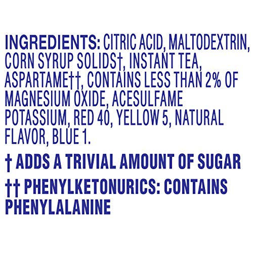 Crystal Light Lemon Iced Tea Drink Mix 120 On-The-Go Packets, 1