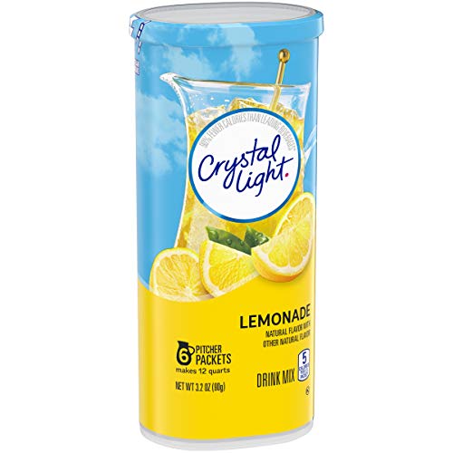 Crystal Light Lemonade Drink Mix 72 Pitcher Packets, 12 Packs O