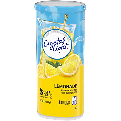Crystal Light Lemonade Drink Mix 72 Pitcher Packets, 12 Packs O