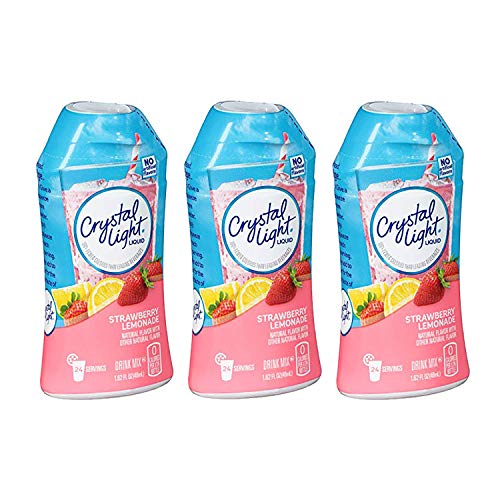 Crystal Light Liquid Drink Mix, Strawberry Lemonade, 1.62 Fl Oz