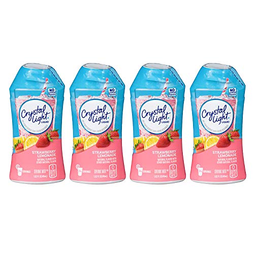 Crystal Light Liquid Drink Mix, Strawberry Lemonade, 1.62 Oz Pa