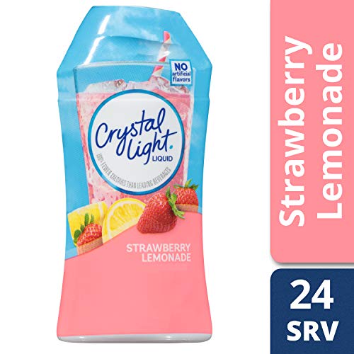 Crystal Light Liquid Strawberry Lemonade Drink Mix 1.62 Oz Bott