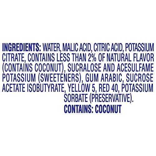 Crystal Light Liquid Tropical Coconut Drink Mix 1.62 Oz Bottle