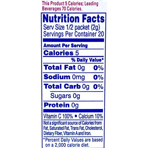 Crystal Light On The Go Classic Orange Drink Mix, 10-Packet Box