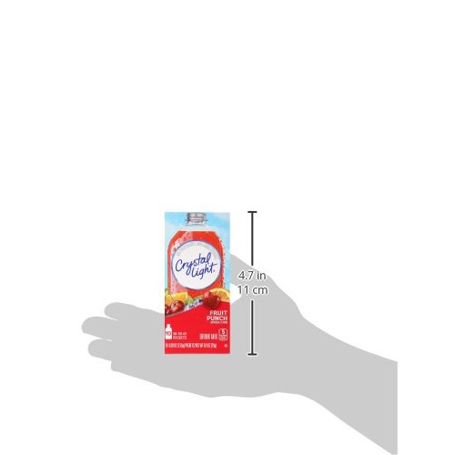Crystal Light On The Go Fruit Punch Drink Mix - Single Box