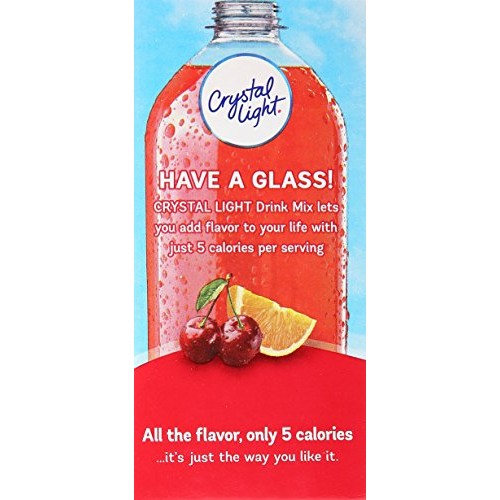 Crystal Light On The Go Fruit Punch Drink Mix - Single Box