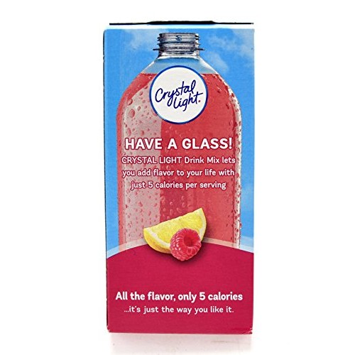 Crystal Light On The Go Raspberry Lemonade, 10-Packet Boxes Pac