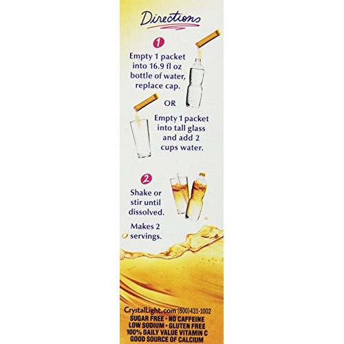 Crystal Light On The Go, Sunrise Classic Orange Drink Mix, 10 T