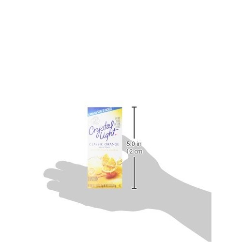 Crystal Light On The Go, Sunrise Classic Orange Drink Mix, 10 T
