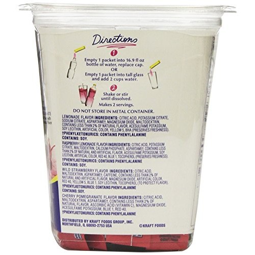 Crystal Light On The Go Variety Pack - 44Ct Plastic Tub Pack Of 2