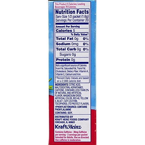 Crystal Light On The Go Wild Strawberry With Caffeine Drink Mix,