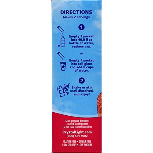 Crystal Light On The Go Wild Strawberry With Caffeine Drink Mix,