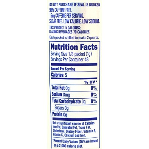 Crystal Light Peach Tea Drink Mix 12-Quart, 1.5-Ounce Packages