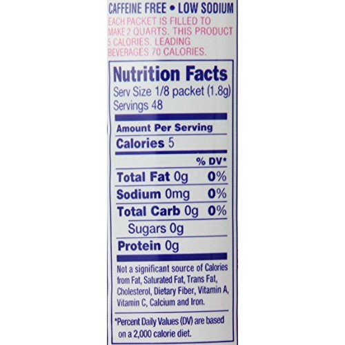 Crystal Light Pink Lemonade Drink Mix 36 Pitcher Packets, 6 Can