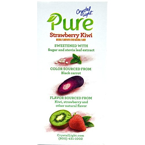 Crystal Light Pure Strawberry Kiwi On The Go Drink Mix, 7-Packet