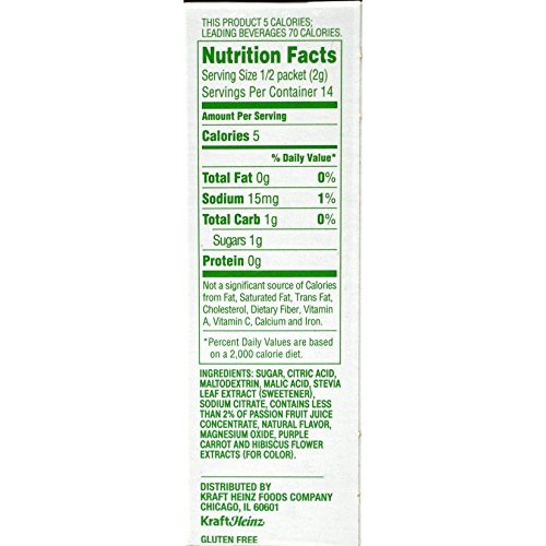 Crystal Light Pure Tropical Blend On The Go Drink Mix, 7-Packet