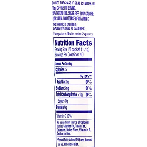 Crystal Light Raspberry Green Tea Drink Mix, 10-Quart Canister