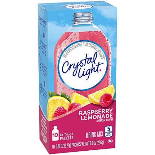 Crystal Light Raspberry Lemonade Drink Mix 60 On-The-Go Packets