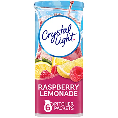 Crystal Light Raspberry Lemonade Drink Mix 72 Pitcher Packets,