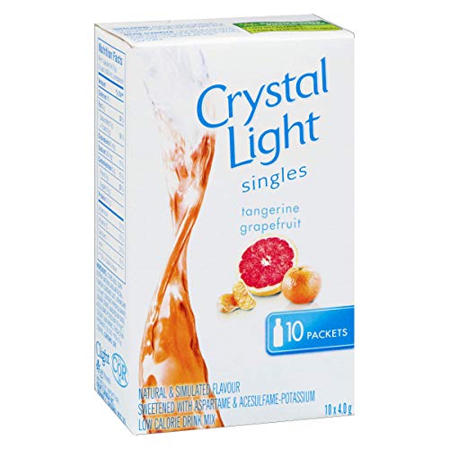 Crystal Light Singles Tangerine Grapefruit 40G 10 Servings Impor Crystal Light Singles Tangerine Grapefruit 40G 10 Servings Impor