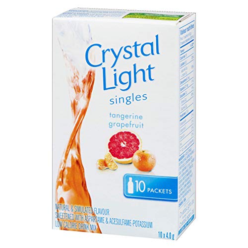 Crystal Light Singles Tangerine Grapefruit 40G 10 Servings Impor Crystal Light Singles Tangerine Grapefruit 40G 10 Servings Impor