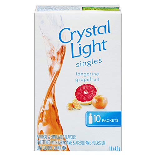 Crystal Light Singles Tangerine Grapefruit 40G 10 Servings Impor Crystal Light Singles Tangerine Grapefruit 40G 10 Servings Impor