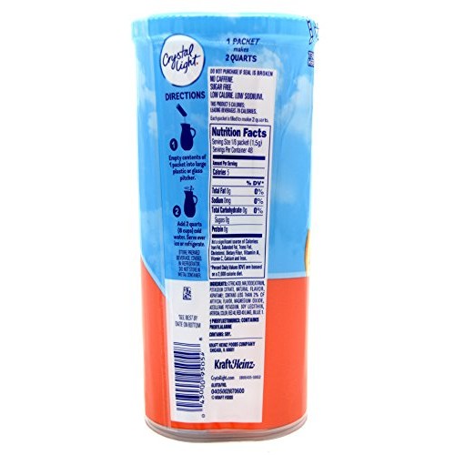 Crystal Light Strawberry Orange Banana, 12-Quart 2.4-Ounce Canis