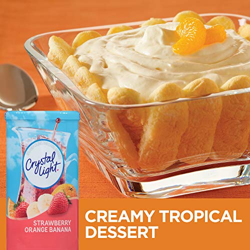 Crystal Light Strawberry Orange Banana Drink Mix 24 Pitcher Pac