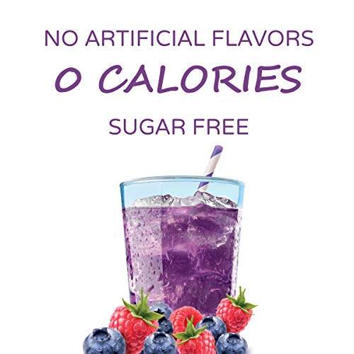 Crystal Light Liquid Blueberry Raspberry Drink Mix 1.62 Oz Bottle