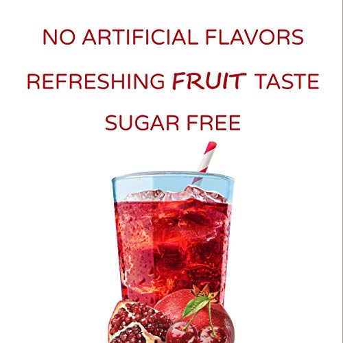 Crystal Light Sugar-Free Cherry Pomegranate Drink Mix, Pack of 10