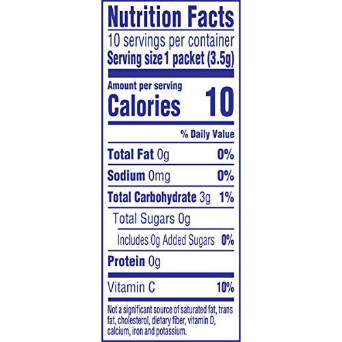 Crystal Light Sugar-Free Cherry Pomegranate Drink Mix, Pack of 10