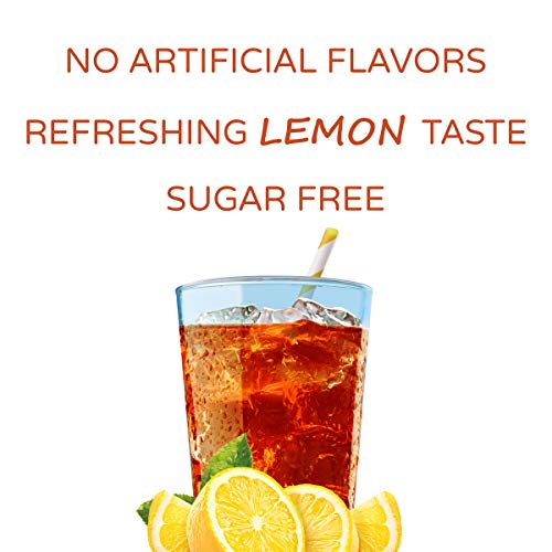 Crystal Light Lemon Iced Tea Drink Mix 10 On-The-Go Packets