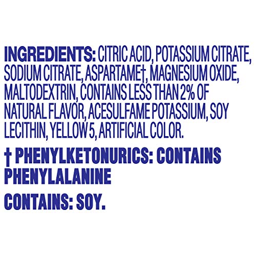 Crystal Light Sugar-Free Lemonade Drink Mix 60 On-The-Go Packet