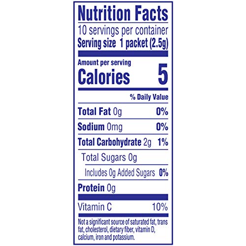 Crystal Light Sugar-Free Peach Mango Green Tea Drink Mix 10 On-