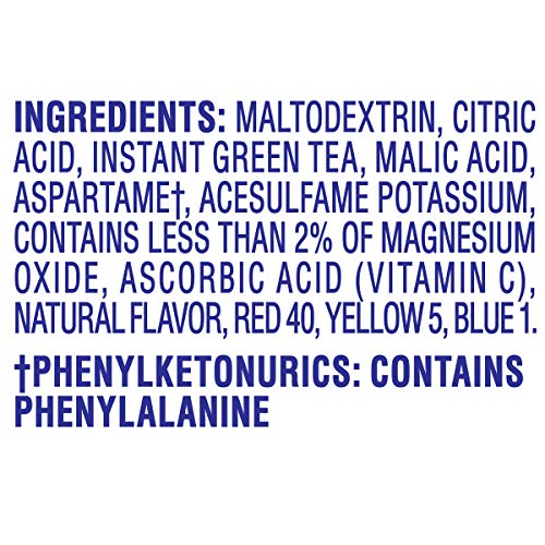 Crystal Light Sugar-Free Peach Mango Green Tea Drink Mix 10 On-