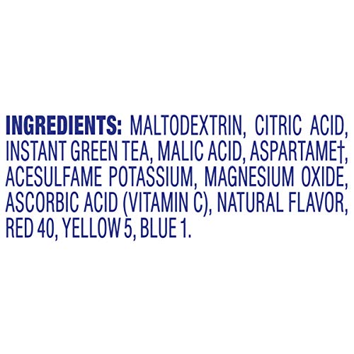 Crystal Light Peach Mango Green Tea Drink Mix 5 Pitcher Packets