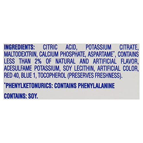 Crystal Light Raspberry Lemonade Drink Mix 120 Packets, 4 Boxes