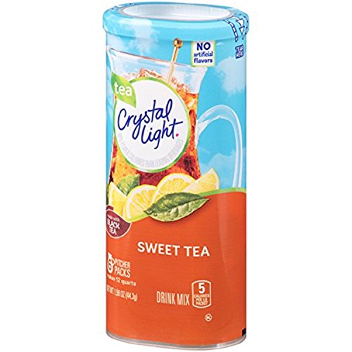 Crystal Light Sweet Tea Drink Mix 12 Quart=6 Packets New Flavo