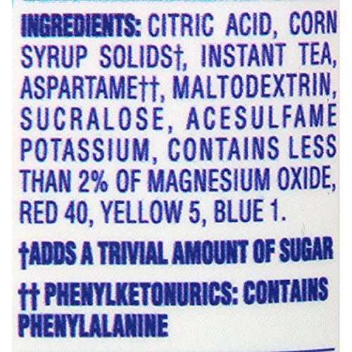 Crystal Light Sweet Tea Drink Mix 12 Quart=6 Packets New Flavo