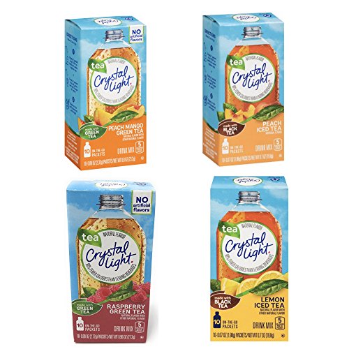 Crystal Light Tea On The Go Variety 4 Pack - Raspberry Green Tea
