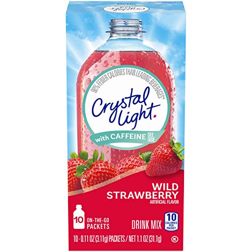 Crystal Light Wild Strawberry On The Go, 10 Count Of 0.11 Oz Pa