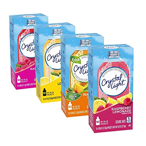 Crystal Light 4 Favorite Flavors Sugar-Free On-The-Go Drink Mix Crystal Light 4 Favorite Flavors Sugar-Free On-The-Go Drink Mix