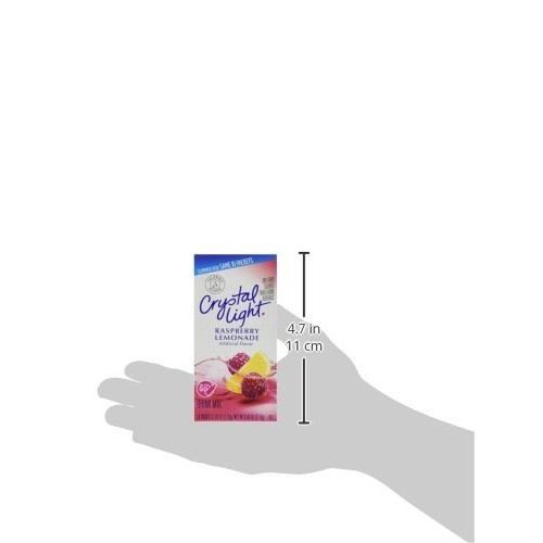 Crystal Light On The Go Raspberry Lemonade Drink Mix, 10-Packet
