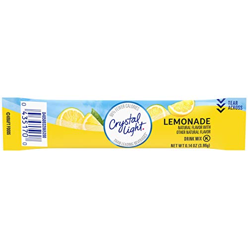 Crystal Light Sugar Free Lemonade Powdered Drink Mix, Caffeine F