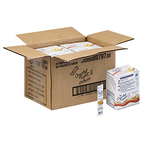 Marjack On-The-Go Mix Sticks.09Oz, 30/Bx, Peach Tea